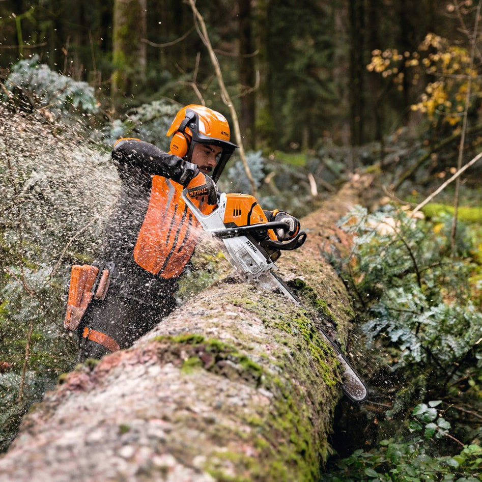 Performance Plus MS | STIHL MS 500i abattage en milieu forestier