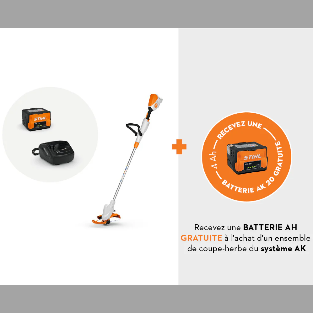 Performance Plus MS | Coupe-bordure à batterie STIHL FSA 50 | vue complète du produit en promo