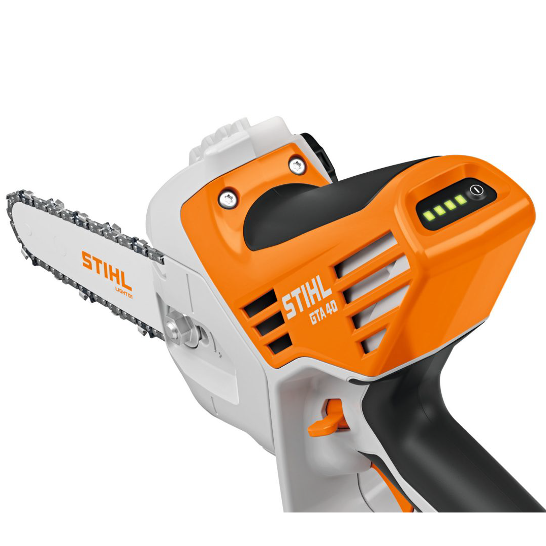 Performance Plus MS | Scie élagage à batterie Stihl GTA 40 avec voyant DEL