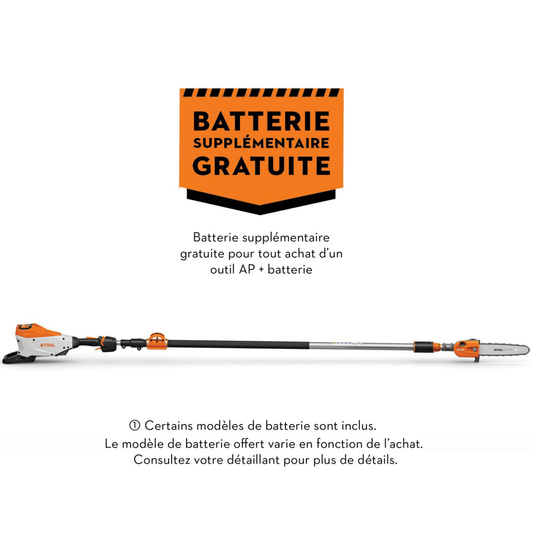Performance Plus MS | Élagueuse sur perche STIHL HTA 135 à batterie | Promotion