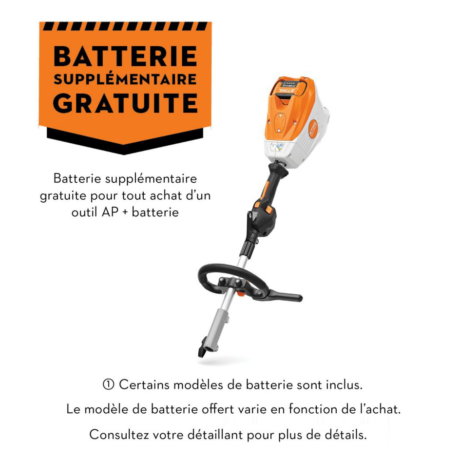 Performance Plus MS | KombiMoteur à batterie STIHL KMA 200 R | Promotion