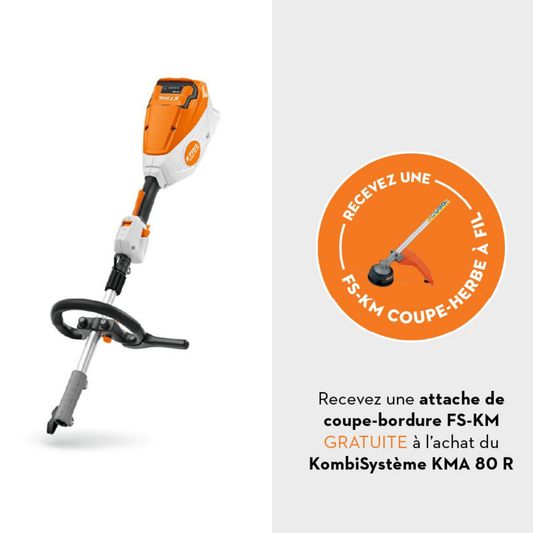 Performance Plus MS | Moteur multifonctionnel à batterie Stihl KMA 80 R PROMOTION