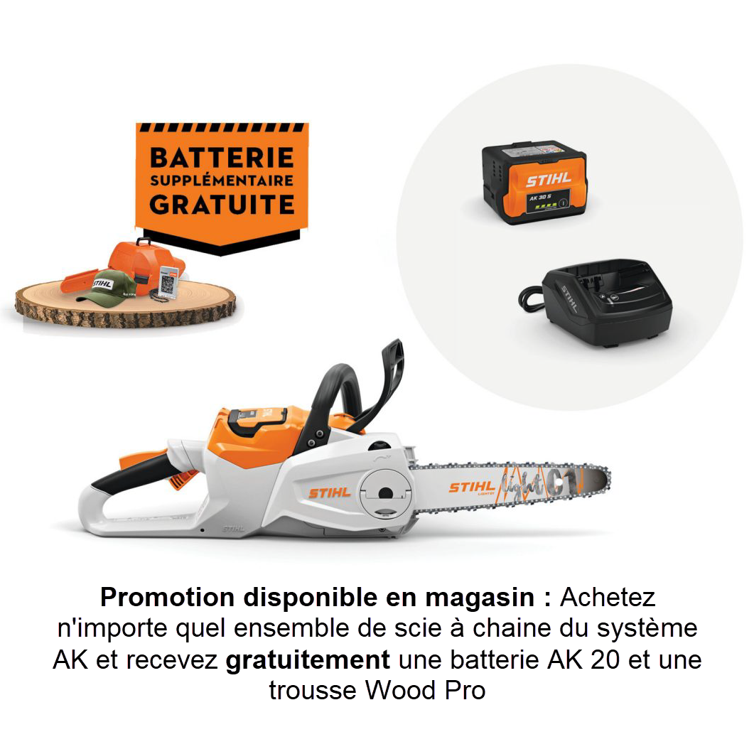 Performance Plus MS | Scie à chaine à batterie Stihl MSA 80 C-BQ | En promotion
