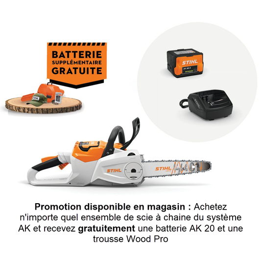 Performance Plus MS | Scie à chaine à batterie Stihl MSA 80 C-BQ | En promotion