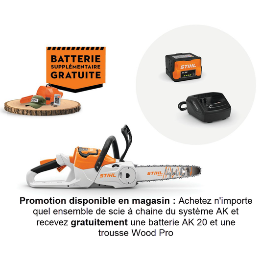 Performance Plus MS | Scie à chaîne à batterie Stihl MSA 60 C-BQ | En promotion