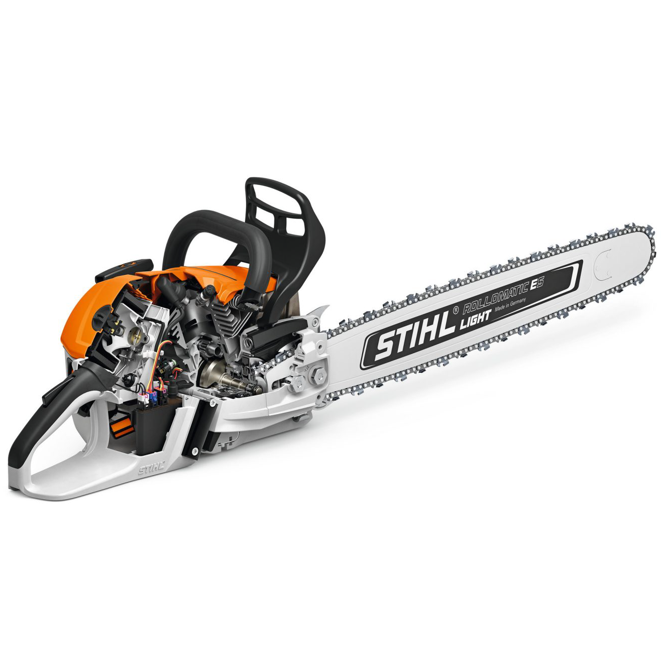 Performance Plus MS | Scie STIHL MS 500i – intérieur du moteur