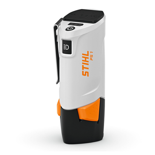 Performance Plus MS | Batterie externe STIHL PS 1 portable | vue du produit
