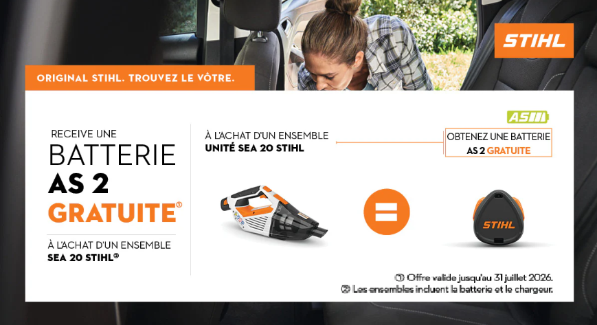 Performance Plus MS | Promotion Aspirateur à main à batterie Stihl SEA 20