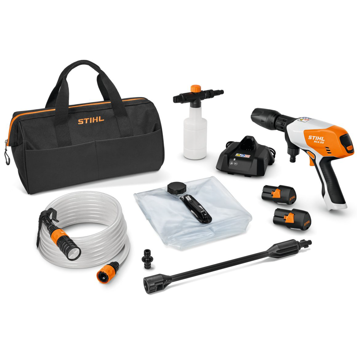 Performance Plus MS | Ensemble complet Stihl RCA 20 – nettoyeur à pression à batterie avec accessoires