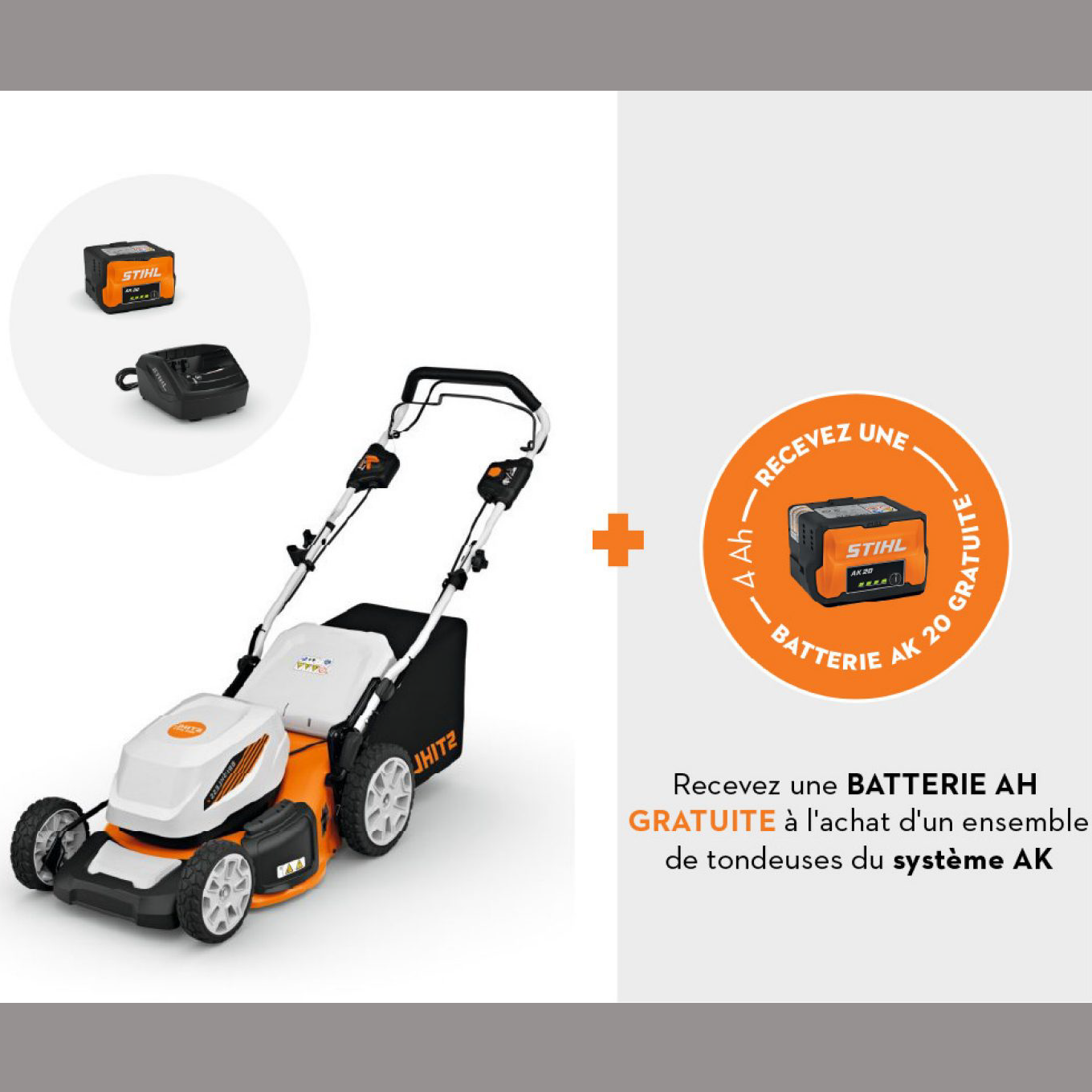 Performance Plus MS | Tondeuse à batterie STIHL RMA 348 V avec promotion batterie gratuite | offre spéciale
