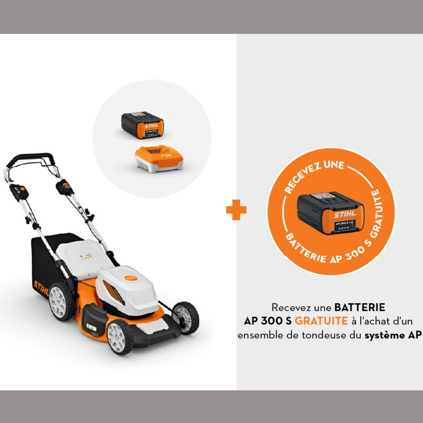 Performance Plus MS | Tondeuse à batterie STIHL RMA 353 V avec promotion batterie gratuite | offre spéciale