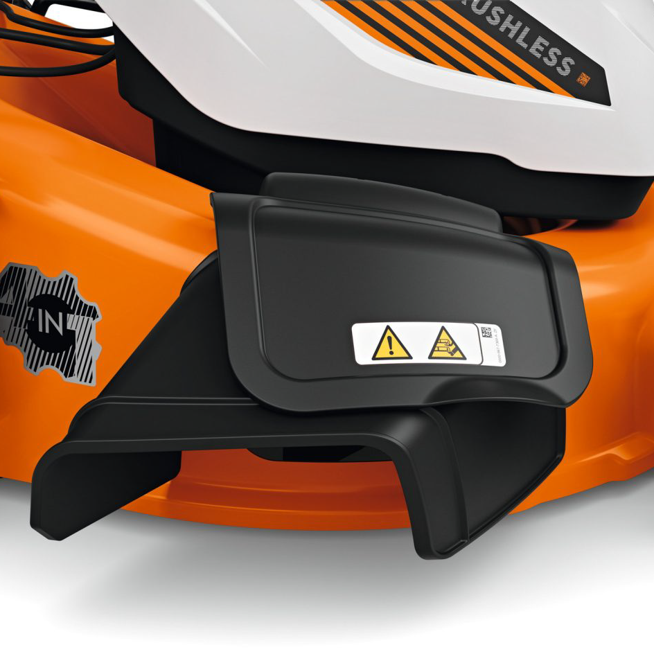 Performance Plus MS | Tondeuse STIHL RMA 353  vue côté | Éjection latéral
