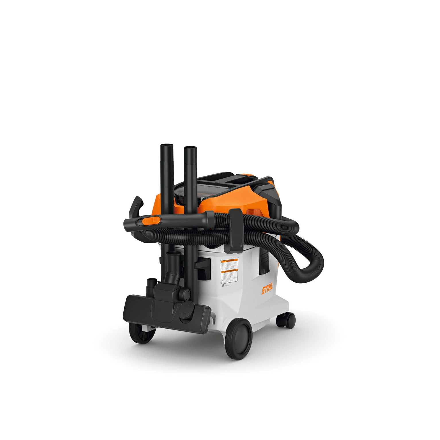 Performance Plus MS | Aspirateur à batterie STIHL SEA 60 avec accessoires | vue arrière du produit