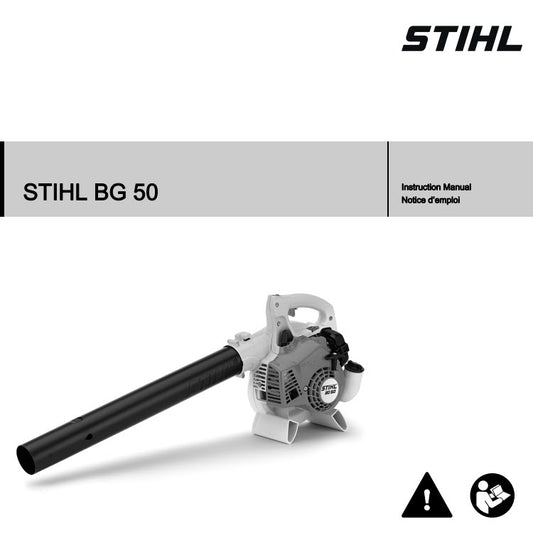 Stihl BG 50 - Notice d'emploi