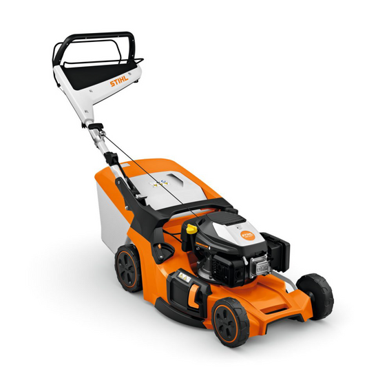 Tondeuse Stihl RM 453 T